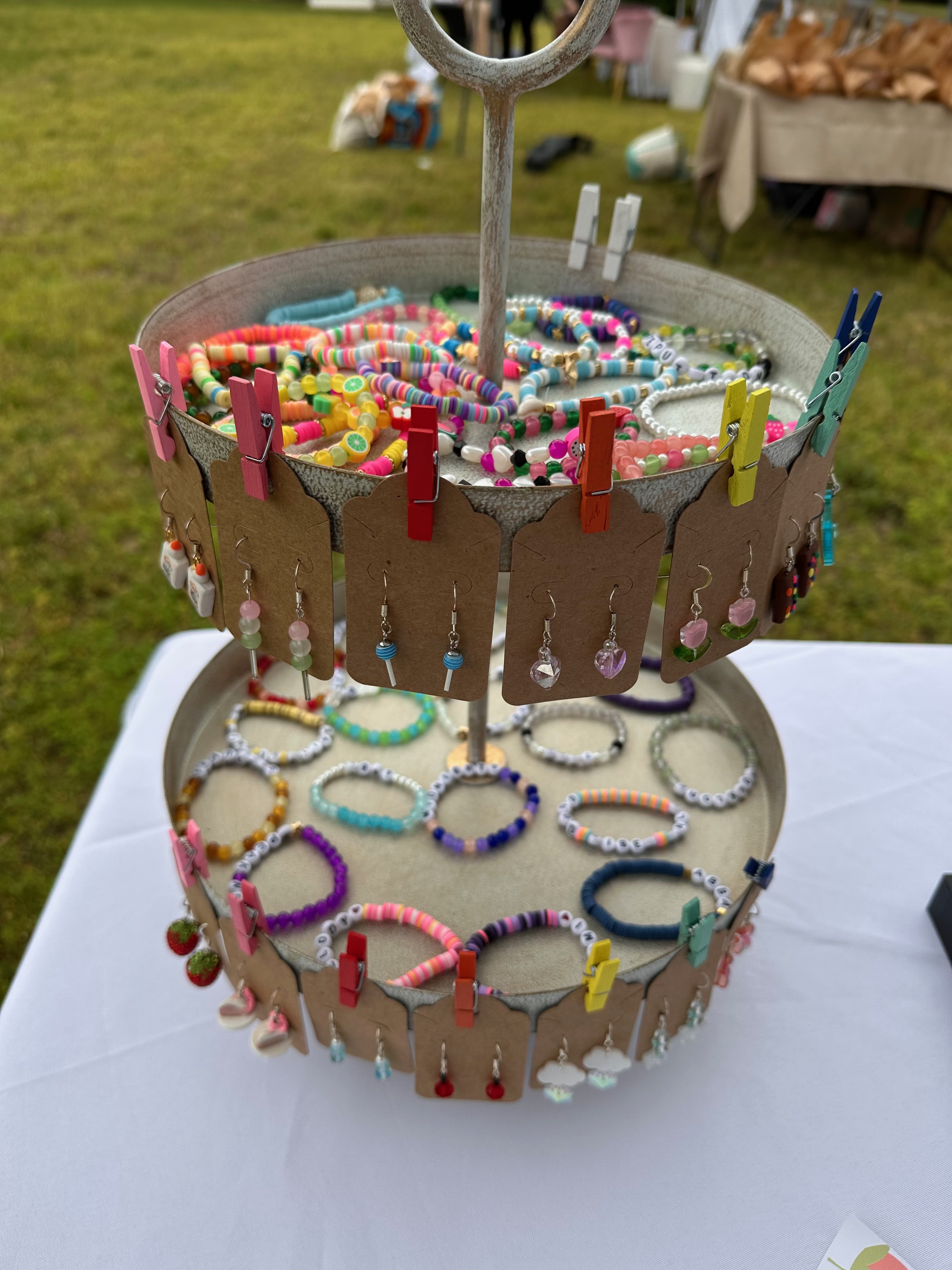 Colorful Bracelets at Strawberry Festival
